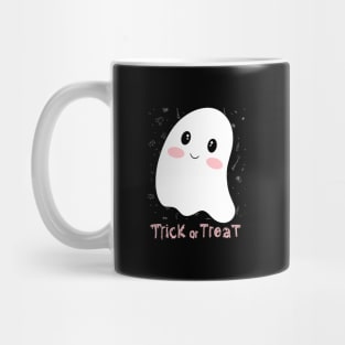 Trick or treat Funny cute Scary ghost Halloween cute scary little ghost Mug